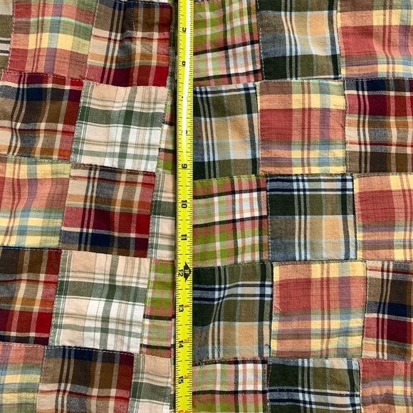 LARRY Levine Patchwork Mini Skirt Size Small - Picture 5 of 7